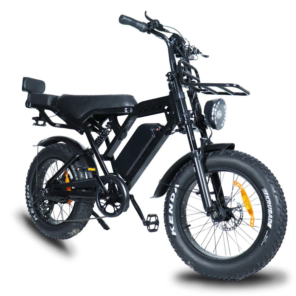 Fatbike X80 APP + Slot + Rugleuning + Hydraulische remmen