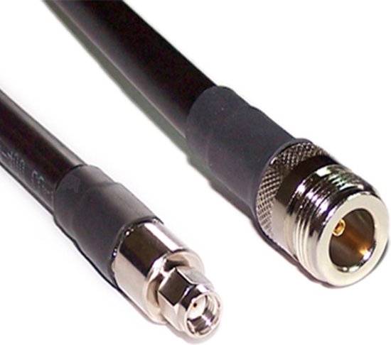 LMR 400 kabel- Low Loss kabel RP SMA male naar N female