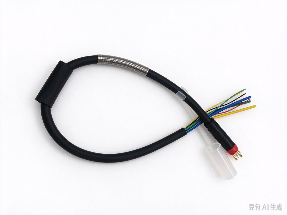 Motorkabel los rood voor fatbike 9pin