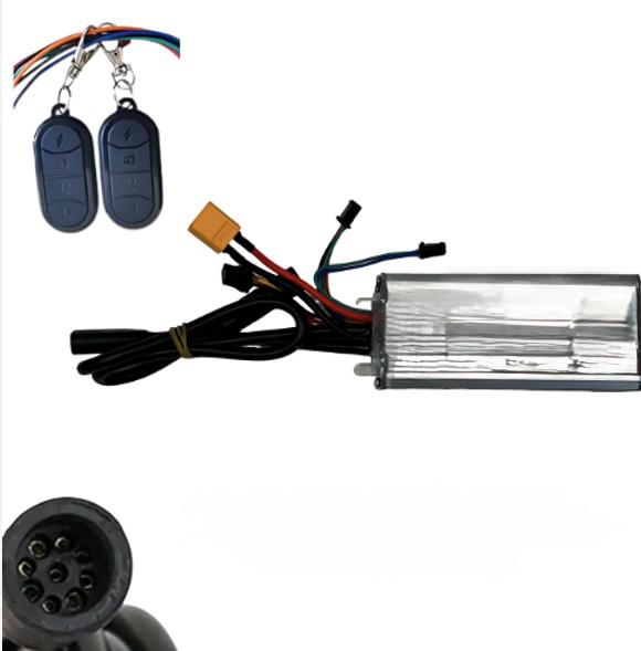 Opvoerset voor V20 Pro, S20 & V30 Fatbike – Zonder Extra Display - Zwarte kabel