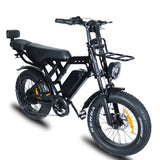 Fatbike X80 APP + Slot + Rugleuning + Hydraulische remmen