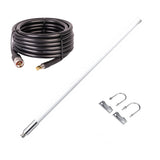 Helium 8 dbi Antenne Meshcore Antenne bundel inclusief 3 Meter LMR400 kabel - 868 MHZ - Fiberglass antenne - 110 cm TUNED