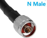 LMR 400 kabel - Low Loss kabel - N-Male naar RP-SMA male
