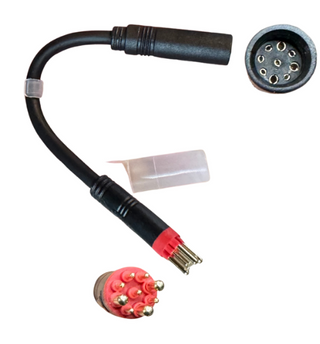 dealer - Tussenkabel motor Rood (mannetje) - Zwart (vrouwtje)