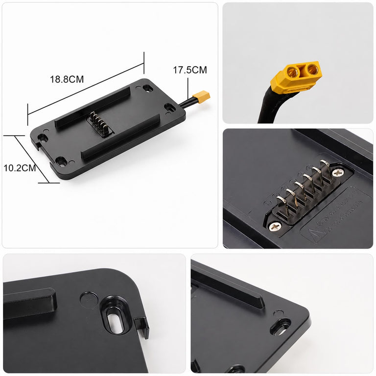 GT2000 Batterijhouder Male – OUXI