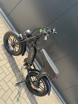 C80 Elektrische Fatbike – 48V 250W | Hydraulische Remmen | NFC-chip | Achterzitje | Alarm