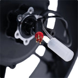 500w Motor met velg Ouxi & Qmwheel V8/V20/C80 500w rode kabel V8 Max