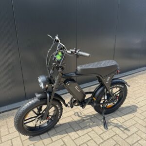 C80 Elektrische Fatbike – 48V 250W | Hydraulische Remmen | NFC-chip | Achterzitje | Alarm